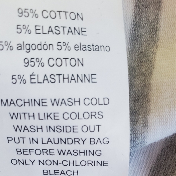 Michael Kors Gray & White Striped Cotton Flutter  Ruffle Sleeves Casual Dress - Picture 9 of 9